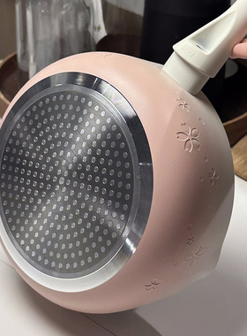 20cm22奶锅大号大容量加深不粘锅热奶煮泡面锅雪平锅单柄汤锅拉面