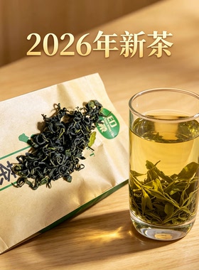 2026新茶绿茶明前春茶浓香型茶叶礼盒送礼长辈领导客户伴手礼包邮