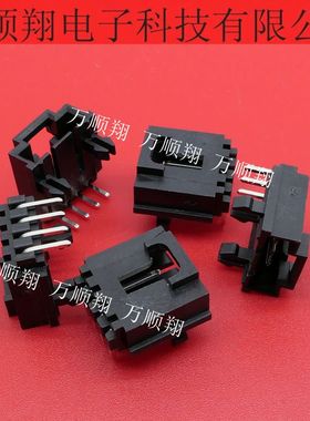 705510003 70551-0003 全新原装Molex连接器2.54mm间距4p弯针插座