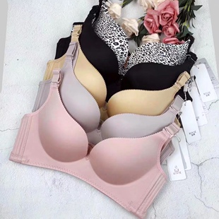 高端呼吸内衣小胸聚拢文胸无痕上托收副乳胸罩旗舰店官方