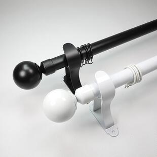成都定制轨道窗帘杆罗马杆单杆双杆铝合金窗帘顶装侧装送支架配件