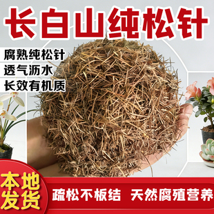 松针花卉绿植通用君子兰花多肉专用松针微酸有机质透气养花松针土
