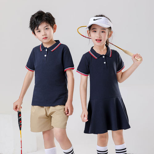 100%棉透气舒适POLO衫POLO裙校服