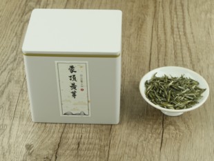 蒙顶黄芽正宗手工新茶黄芽高山精品嫩芽黄茶100g 精致 罐装