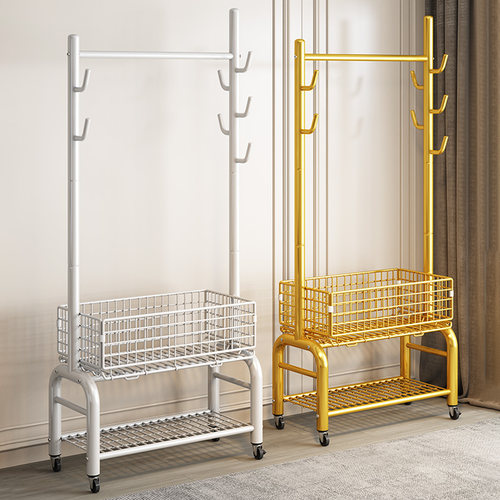 杰尼恩衣帽架轻奢收纳架子落地