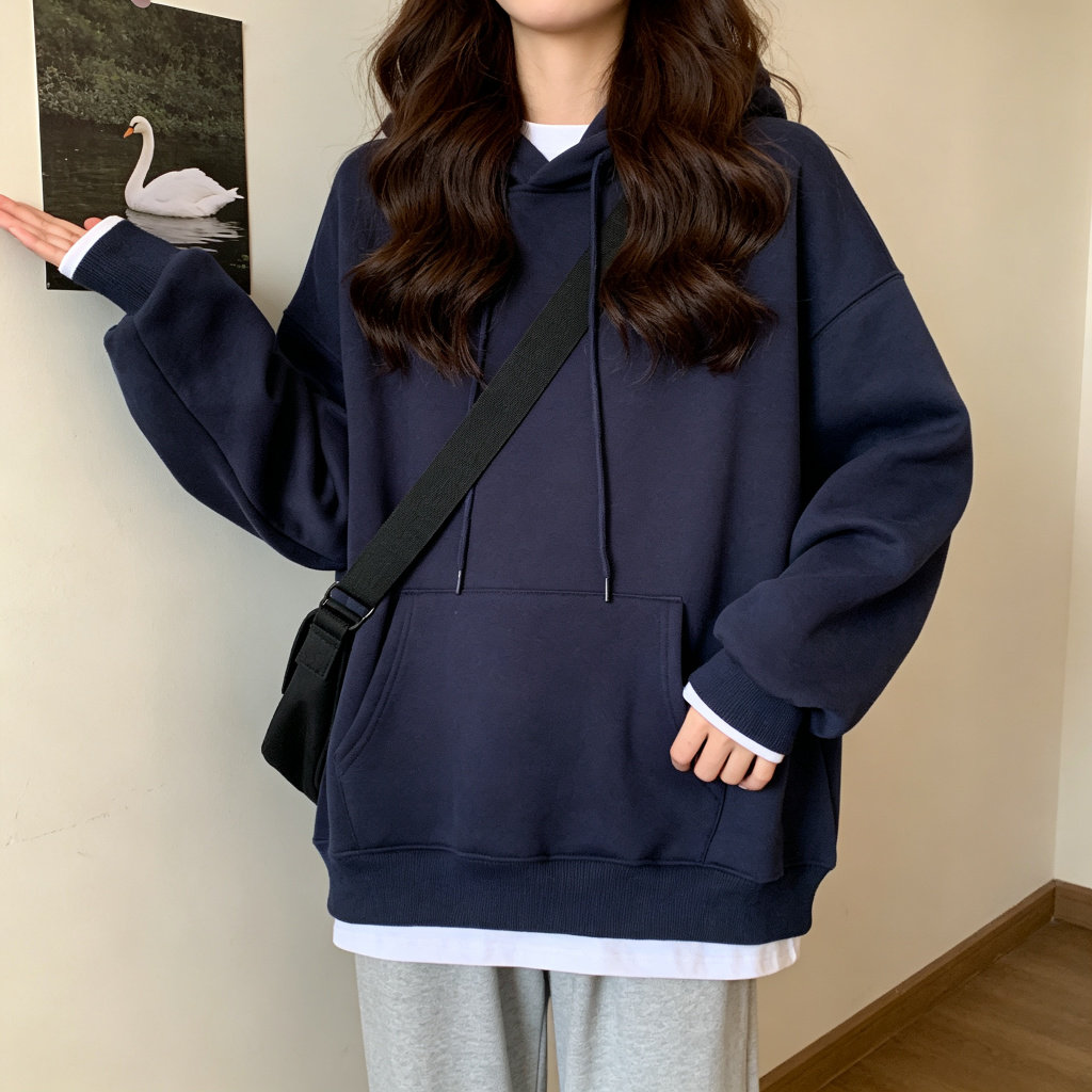 2026新款运动外套拉链卫衣男士连帽休闲上衣服套头吸湿排汗男女