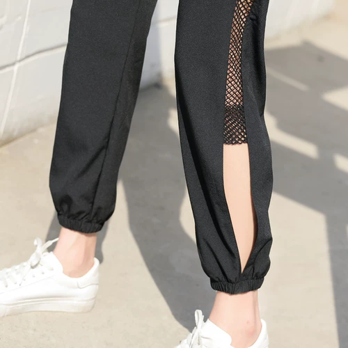 Летнее тонкое средство от комаров, быстросохнущие шелковые шифоновые штаны для отдыха, большой размер