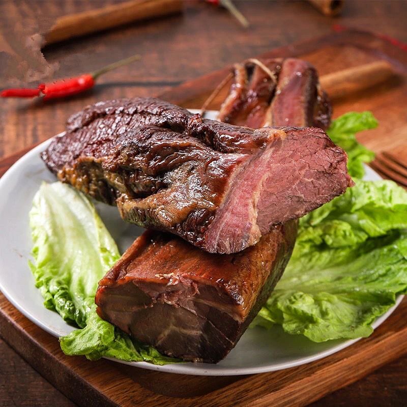 新疆伊犁特色熟熏马肠马肉熟食无淀粉500g真空包装正宗开袋即食