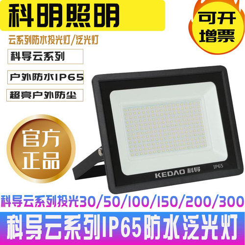 科导户外防水IP65科明投光灯led