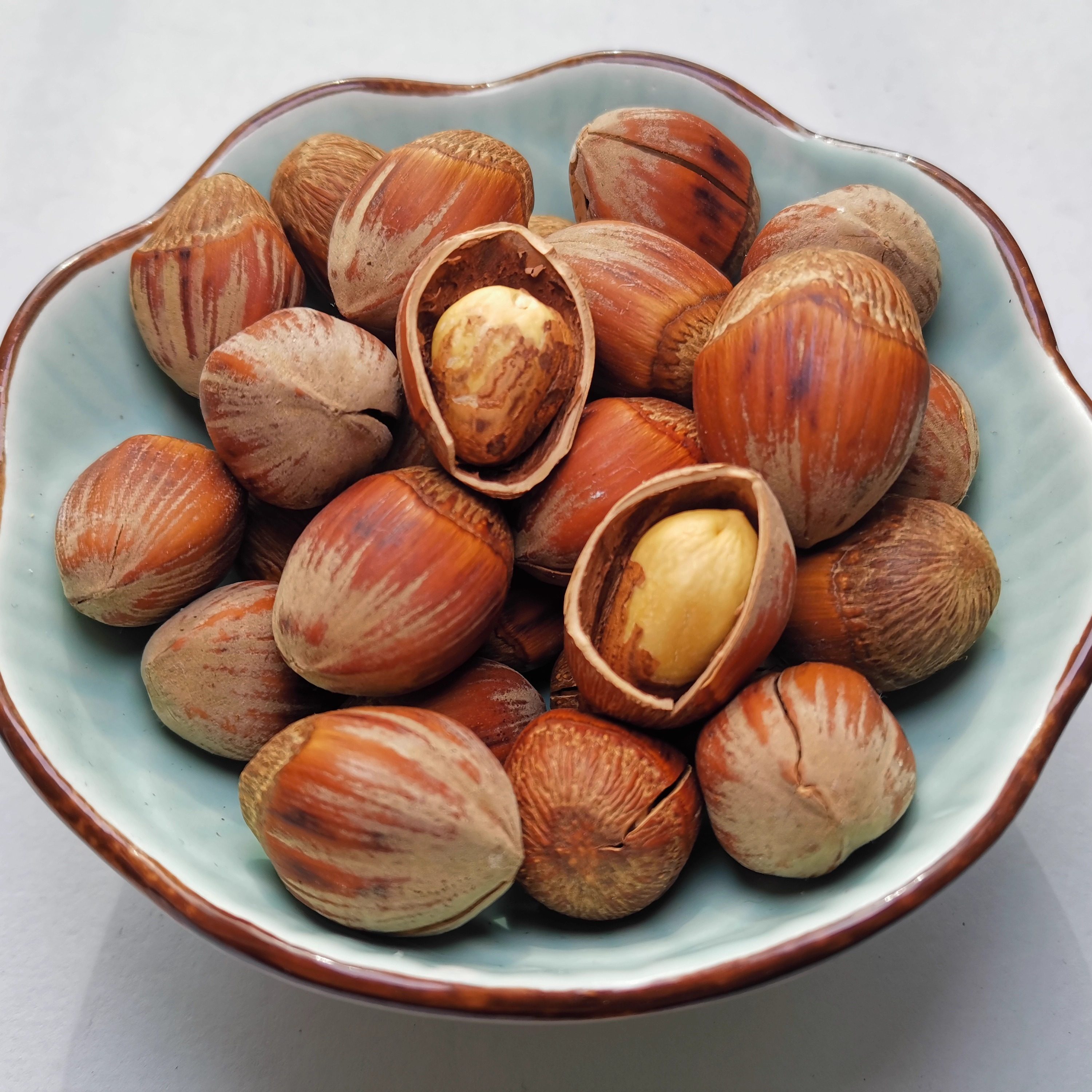 东北特产原味开口大榛子500g熟新鲜薄皮坚果孕妇零食榛子干果新货