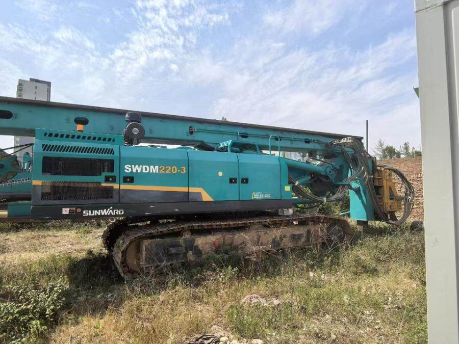 4月30日兰州山河智能牌SWDM220-3型旋挖钻机（出厂编号：S00742）网络拍卖公告