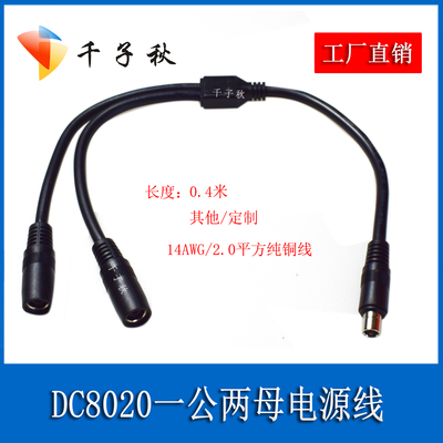 DC8020一公转两母转接线