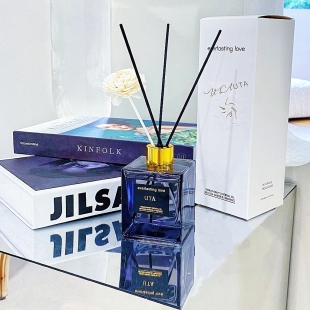 UTA尤她栀子花香薰摆件室内卫生间持久留香无火车载植物香氛 正品