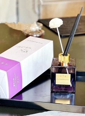新款金标UTA尤她栀子花香薰纯植物提取挥发香氛家用室内持久留香