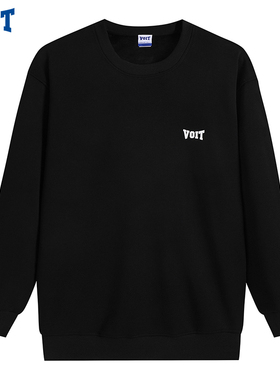 沃特棉厚长T户外保暖休闲男无帽卫衣外套内搭舒适贴肤圆领T恤