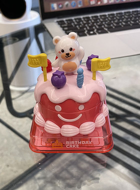 触碰机关小熊会弹起来玩具
