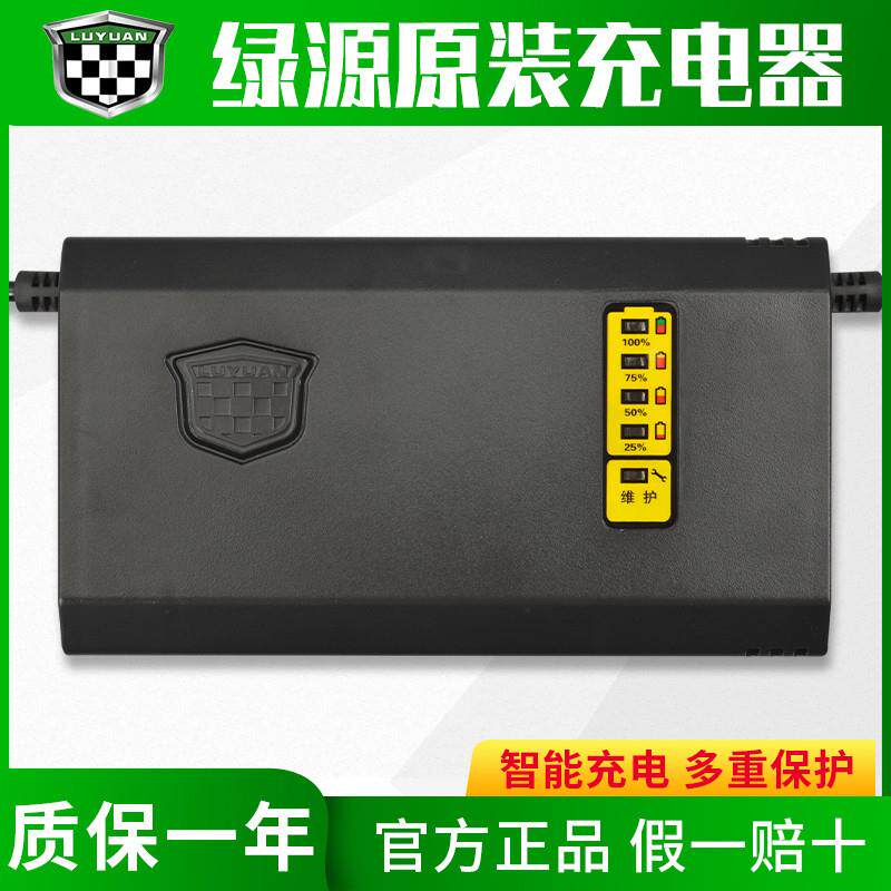 绿源原装电动车电瓶充电器72v30e-t/20ah40e-2t40ah50e两孔三孔