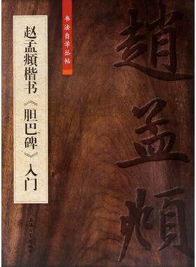 赵孟頫楷书胆巴碑入门/书法自学丛帖