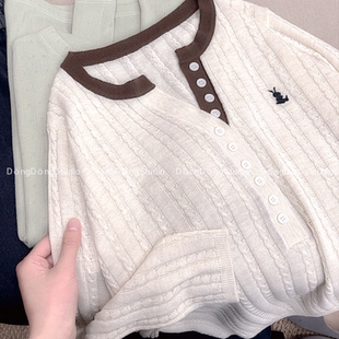 米棕麻花 女士2026新款 亲肤感 毛针织衫 55008 长袖