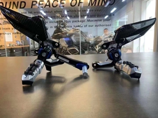 BMW原厂 CNC M脚踏1000RR S1000XR专用 任意调节适升高脚踏
