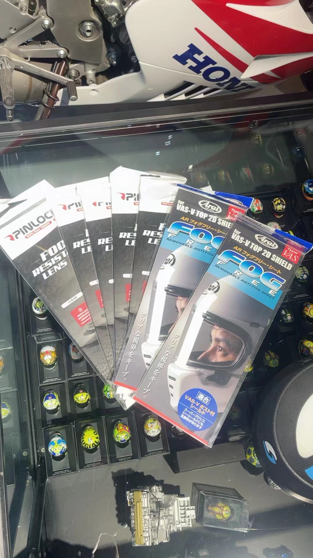 Arai 头盔防雾膜贴片