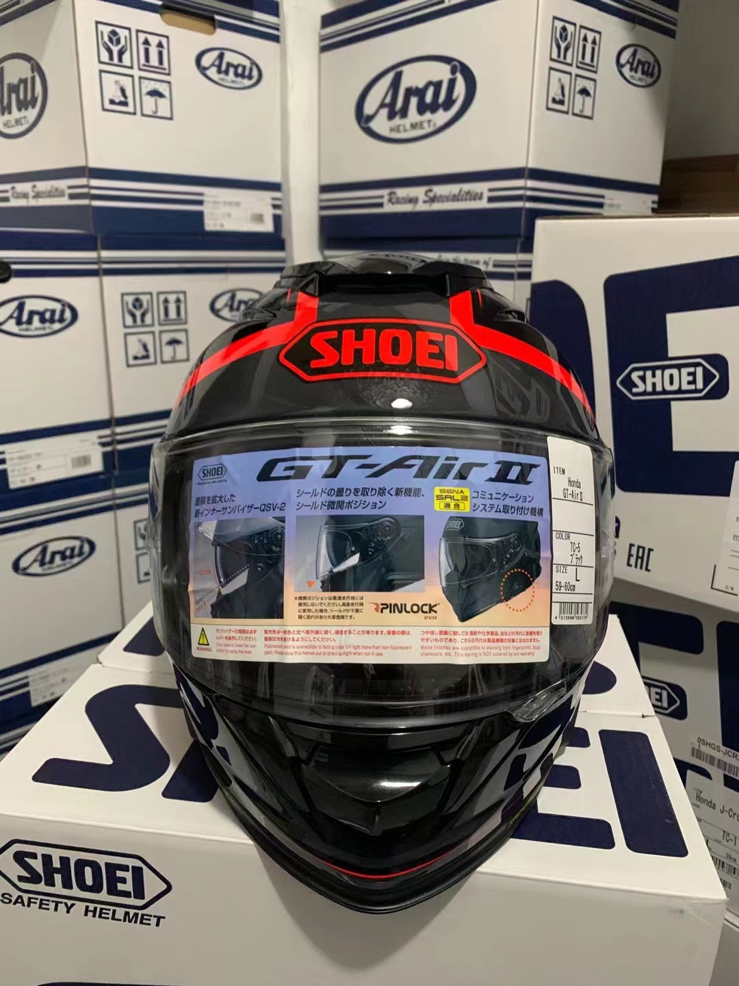 shoei gt2本田合作款头盔