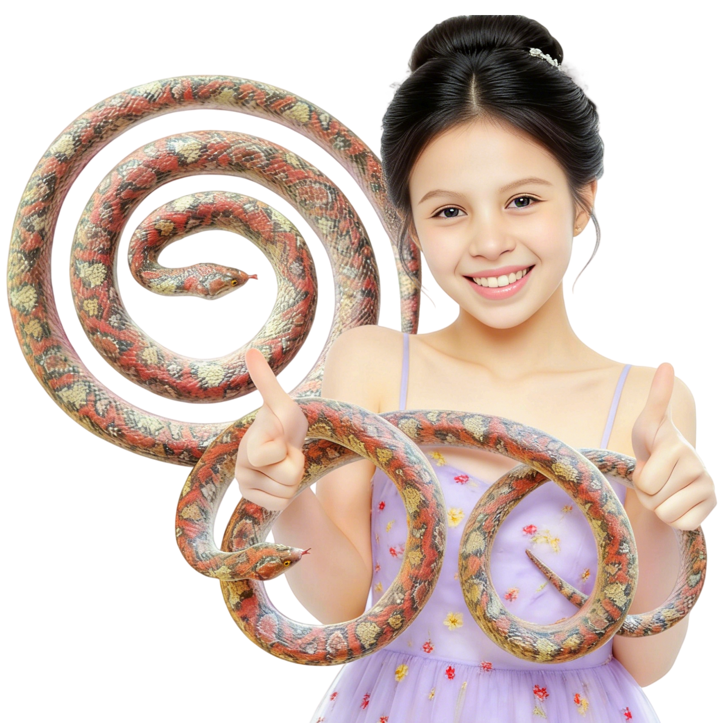 JDXK软胶蛇彩印仿真蟒蛇玩具包邮