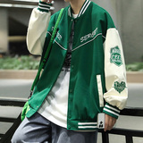 潮流夹克2025新款秋季男休闲宽松百搭情侣款棒球服外套帅气男P75，男装夹克，星座1508