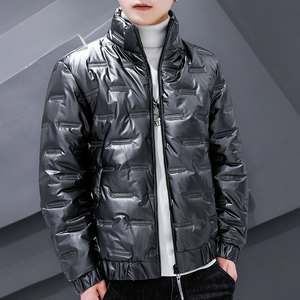 高品质冬装亮面立领羽绒棉加厚帅气棉衣 Y119.6015.Y88.MY6229，男装棉衣，星座1508
