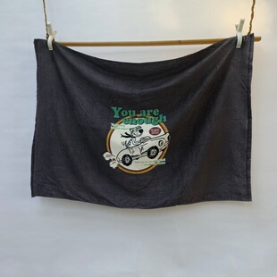 日系全棉卡通浴巾深色家用洗澡巾儿童游泳裹巾宿舍擦澡巾柔软吸水