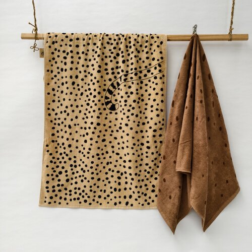 全棉双面毛圈儿童浴巾带挂绳家用洗澡巾游泳海边沙滩裹巾强吸水