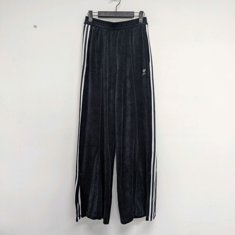 Adidas三叶草阔腿运动裤