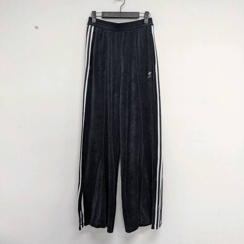 Adidas三叶草阔腿运动裤