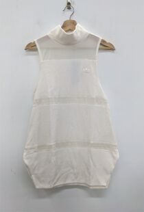 ADIDAS NMD Tank Top 三叶草设计师半透视女子无袖长款T恤 BQ5376