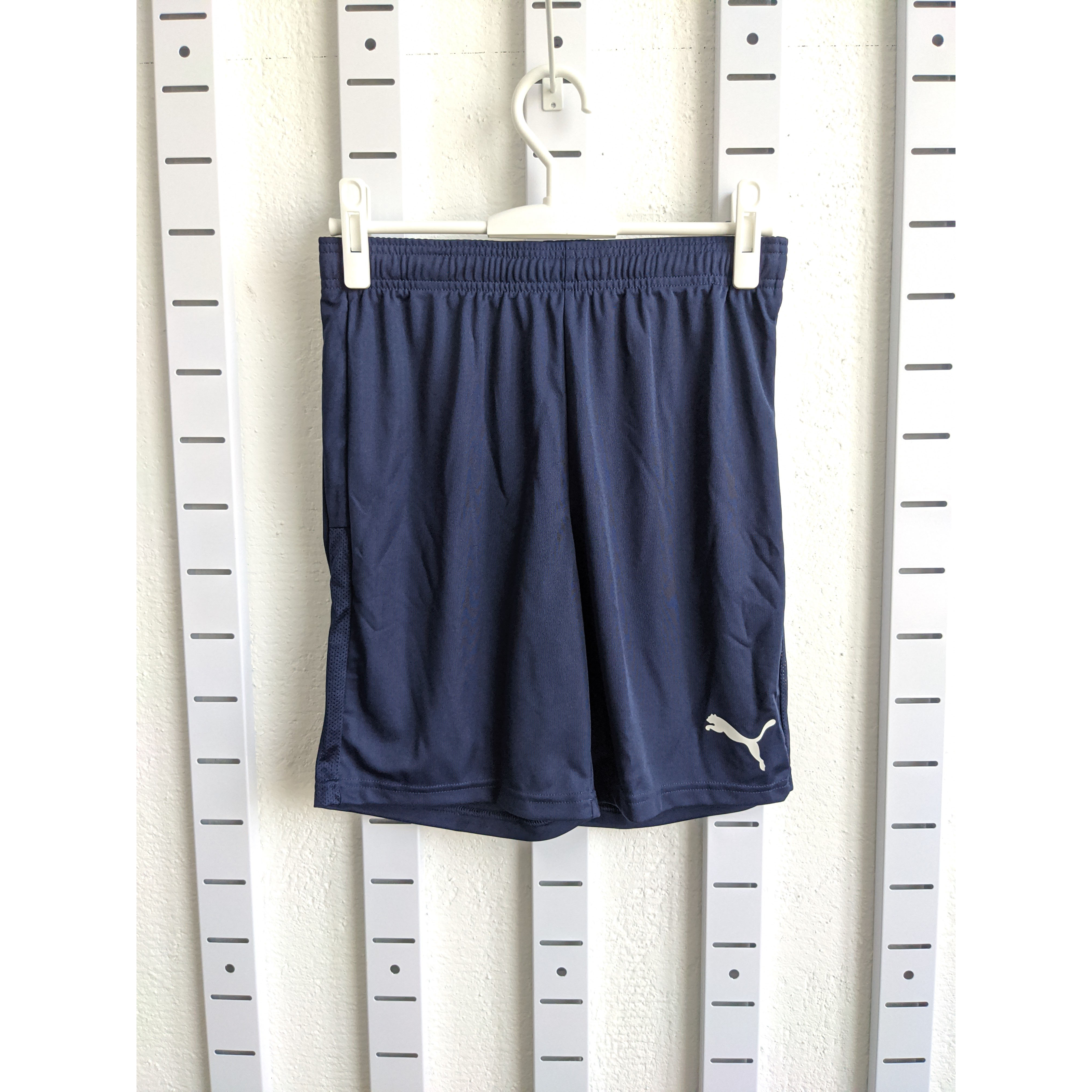 彪马 PUMA teamGOAL 23 knit 男足球训练透气休闲短裤 704262-06