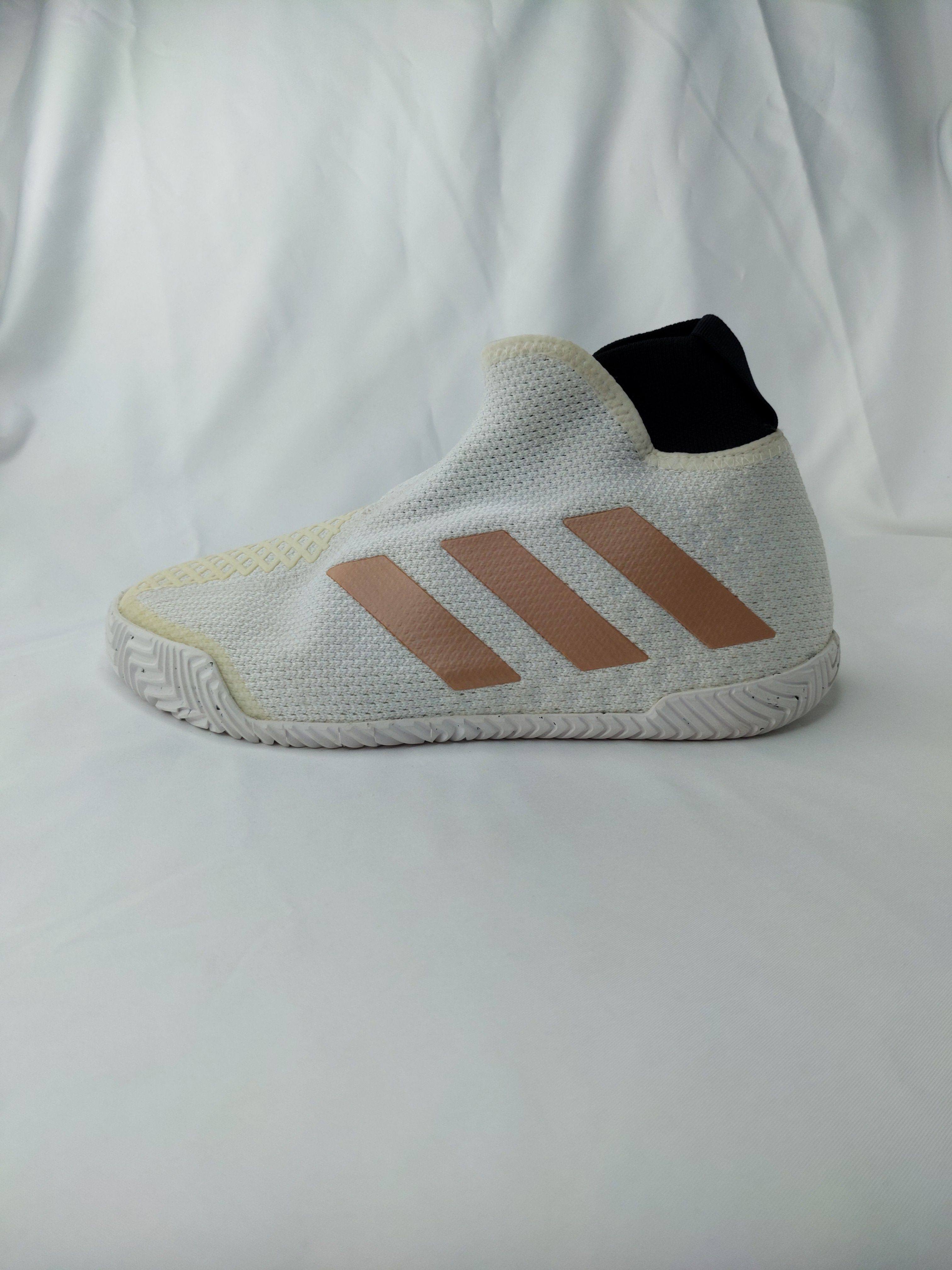正品 adidas Stycon Laceless 女袜套无鞋带网球鞋 FY2946 有色差