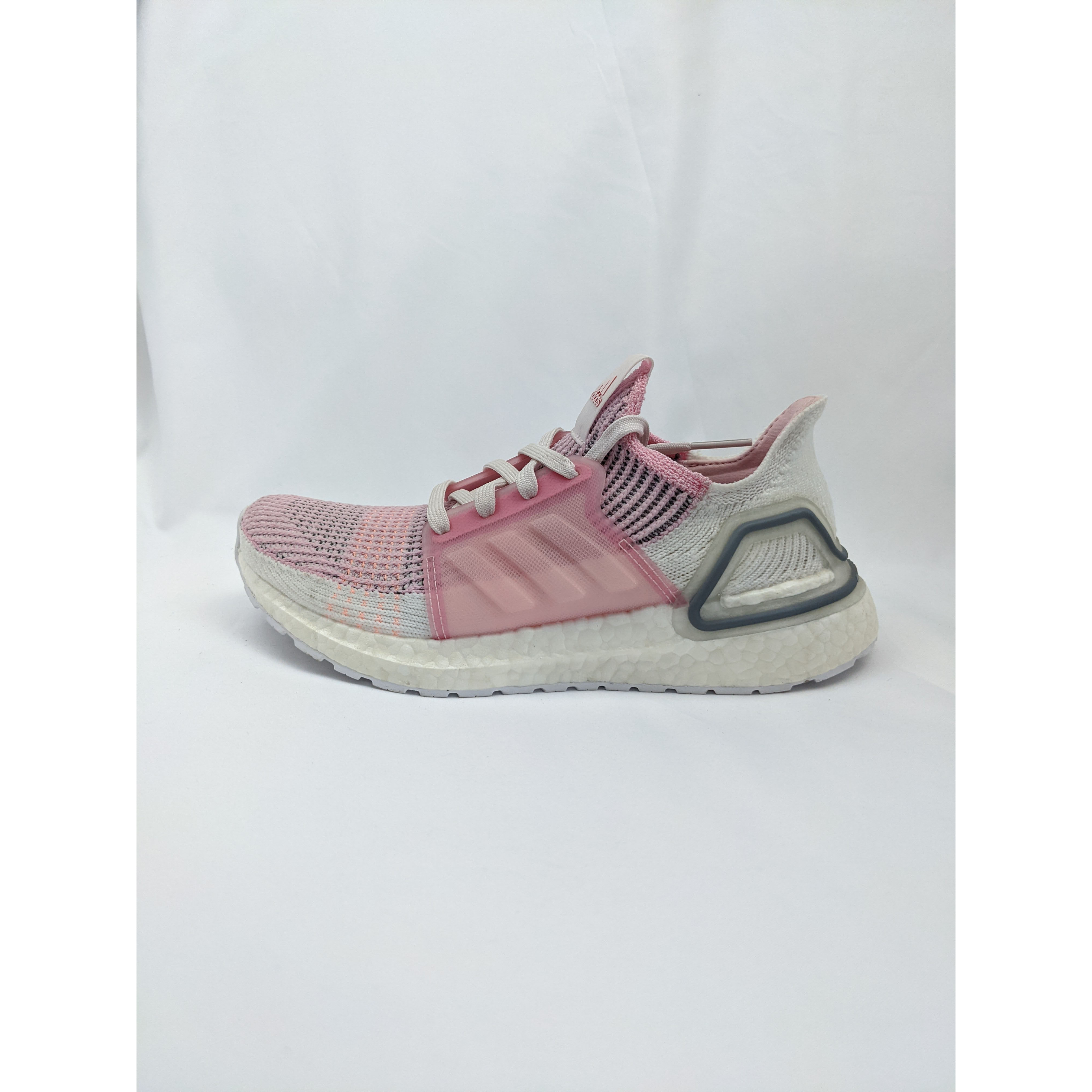 正品 adidas UltraBoost 19 PINK 少女粉高端训练跑步鞋 EF6517