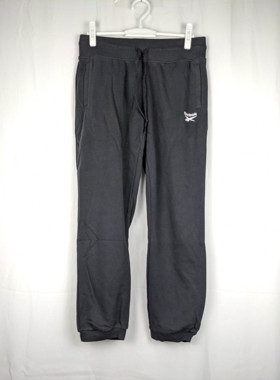 锐步 REEBOK COMM 女子黑色百搭针织休闲舒适运动裤束脚裤 GV5526