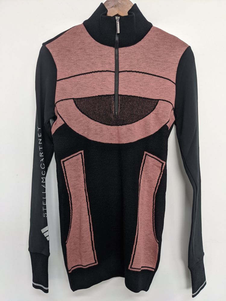 ADIDAS STELLA McCARTNEY 女子休闲立领健身运动上紧身衣 CZ3501