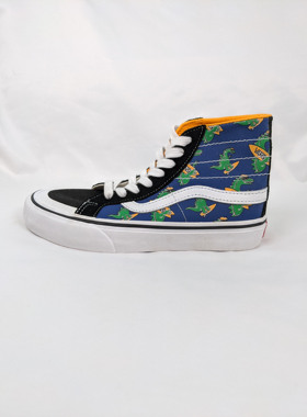 联名 Vans SK8-HI Multicolored 女子复古高帮休闲鞋 VN0A3MV1A5F
