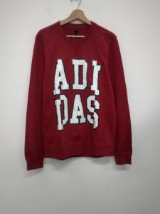 Adidas/阿迪达斯 男子秋季大字母运动休闲圆领卫衣套头衫 EI6271