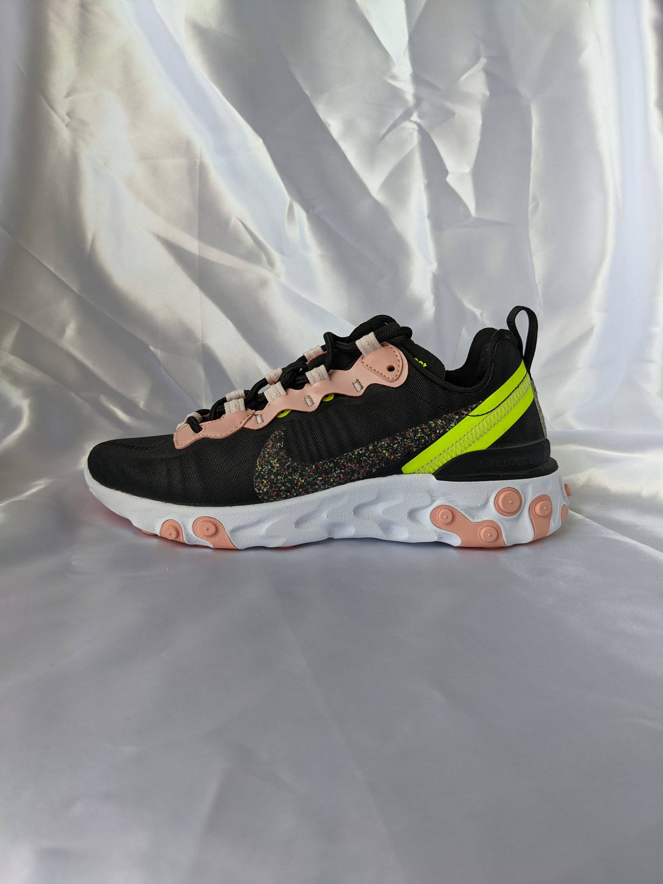 高桥盾联名 NIKE REACT ELEMENT55PRM 女子休闲慢跑鞋 CD6964-002