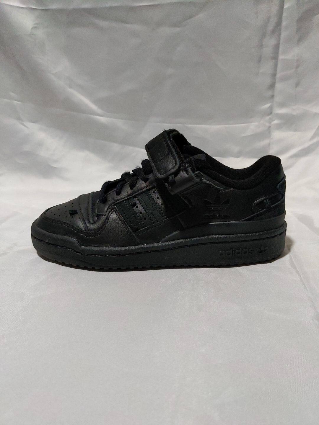 限量 adidas Originals Forum 84 女黑武士休闲鞋 员工内买无原盒