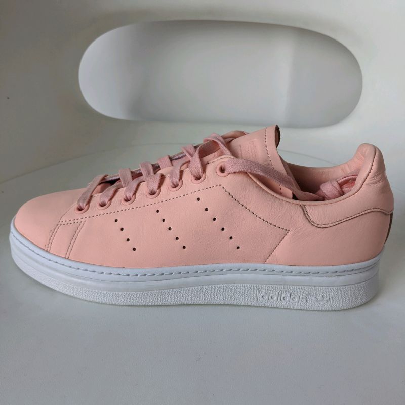 三叶草 adidas Stan Smith 男女松糕底复古全牛皮休闲板鞋B37361.