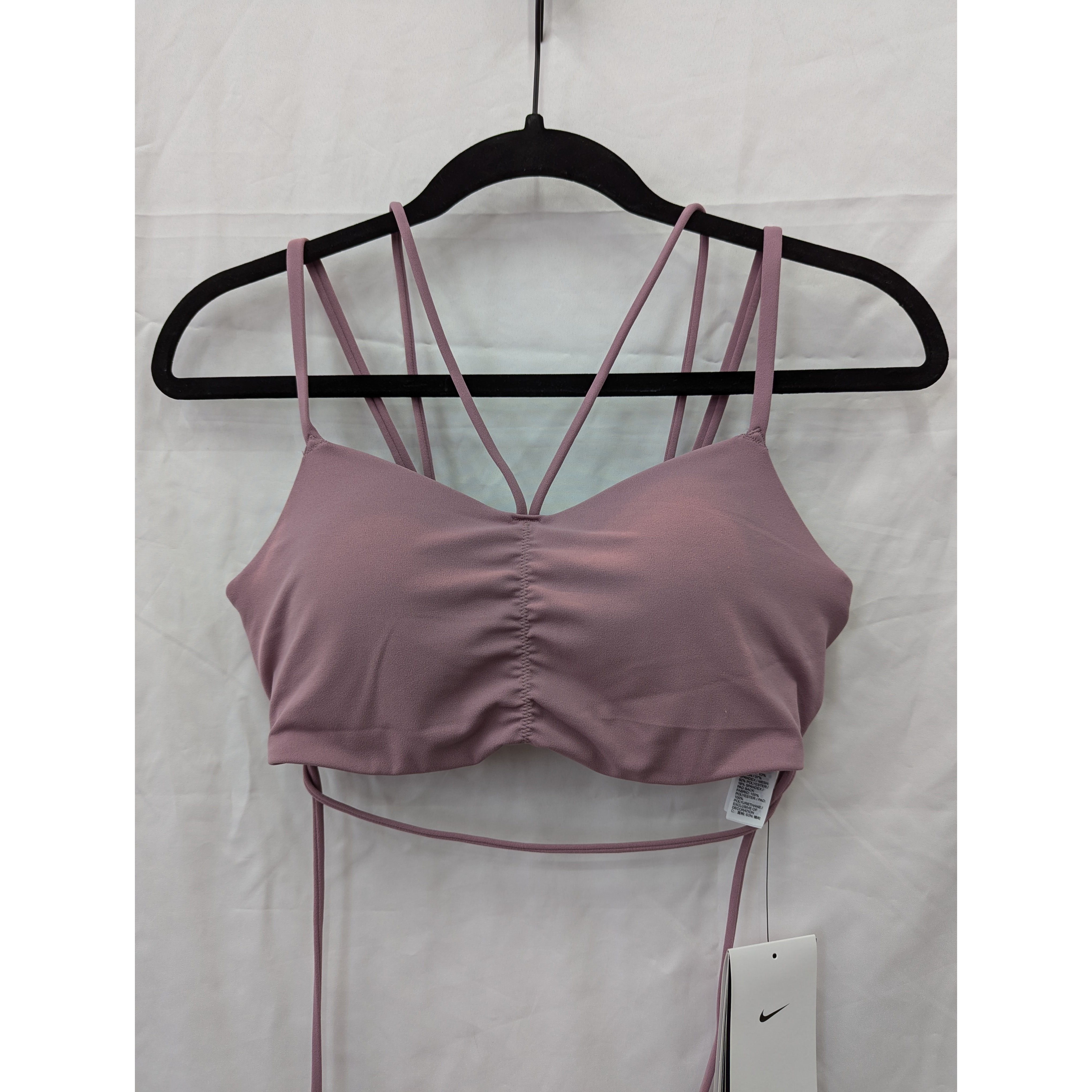 正品 Nike Zenvy Dri-fit 女子性感精灵 运动胸垫内衣 FV6509-523