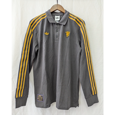 联名 正品 Manchester United x adidas 曼联男子长袖衬衫 JN2822