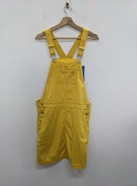 adidas Dungaree Overalls Dress 三叶草女子休闲背带裤 GU2994