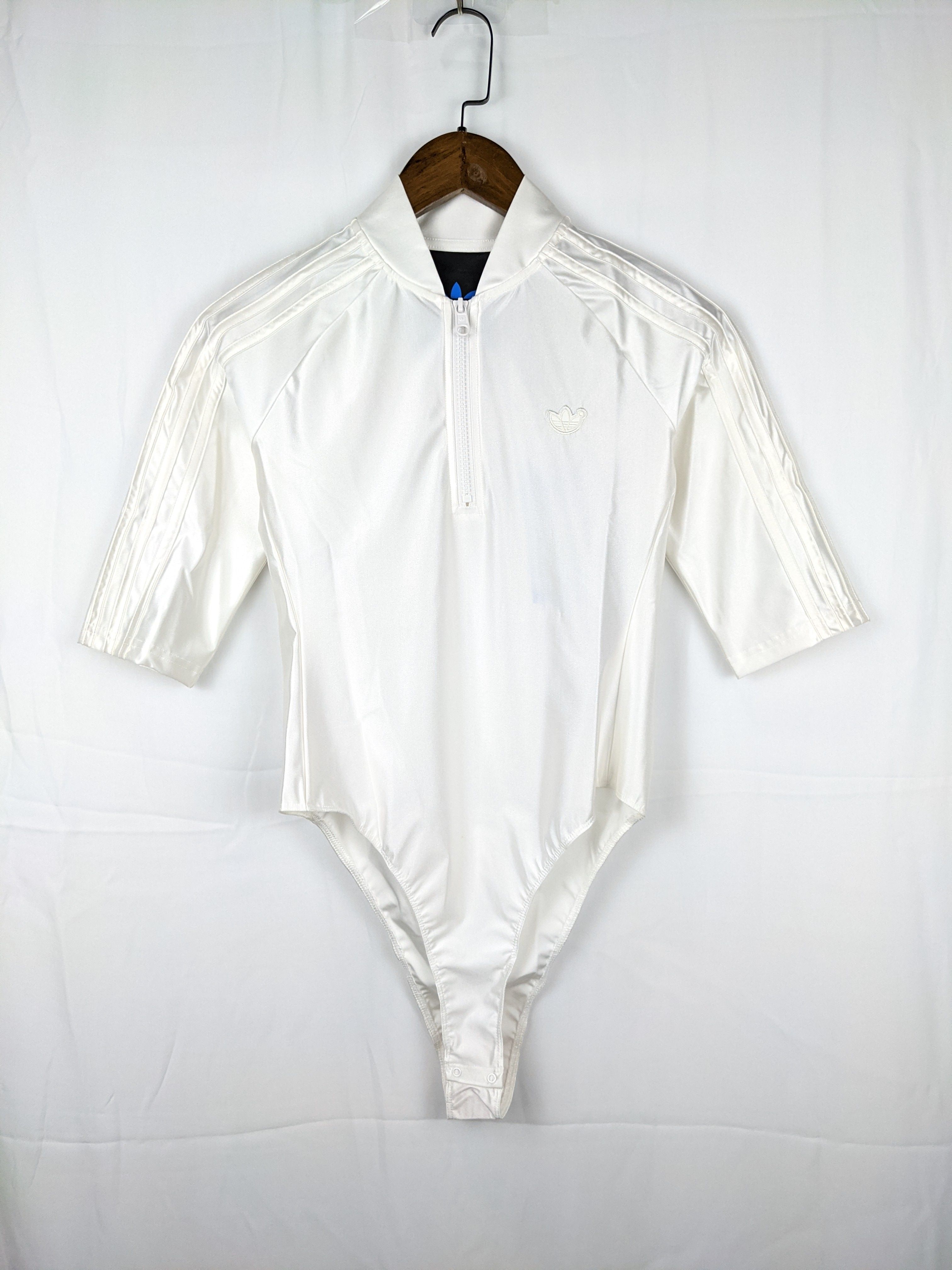 adidas Blue Version Bodysuit 三叶草高端支线女子连体衣 IL8521