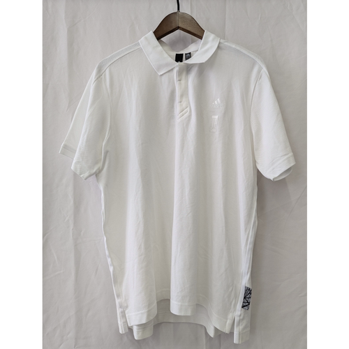 正品 联名 Jet Li x adidas WJ MH Polo 武极男子衬衫短袖 IA8108