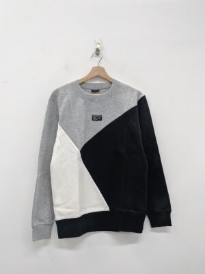 Onitsuka Tiger 鬼塚虎 男女休闲套头运动长袖卫衣 2183A237-001